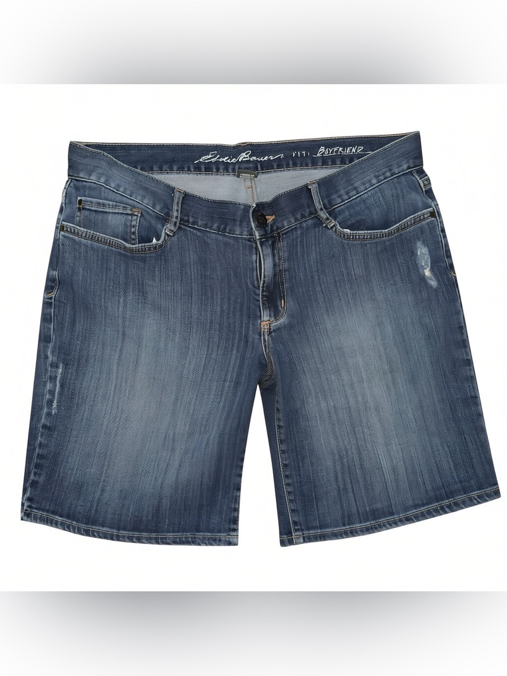 Eddie Bauer Denim Boyfriend Short medium wash